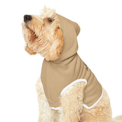 Cute Pet Hoodie - "I Need My Puppuchino Before Walkies" - Cozy Dog Apparel for Dog Lovers, Funny Pet Clothes, Gift for Dog Owners Printify