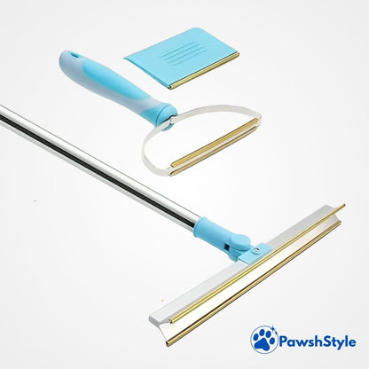 Pet Hair Remover Starter Kit- Pawsh™ Mini, Pro & Rake Pawsh Style